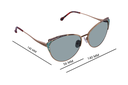 SPECSRAY SUNGLASSES CATEYE  Full Rim METAL