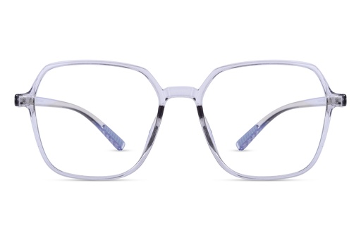 Specsray Full Rim Acetate Hexagon (Purple) [K8440] [1338]